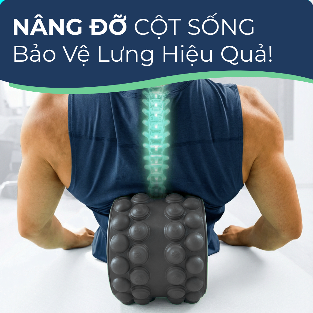 Con Lăn Giãn Lưng Tác Động Điểm Kích Hoạt