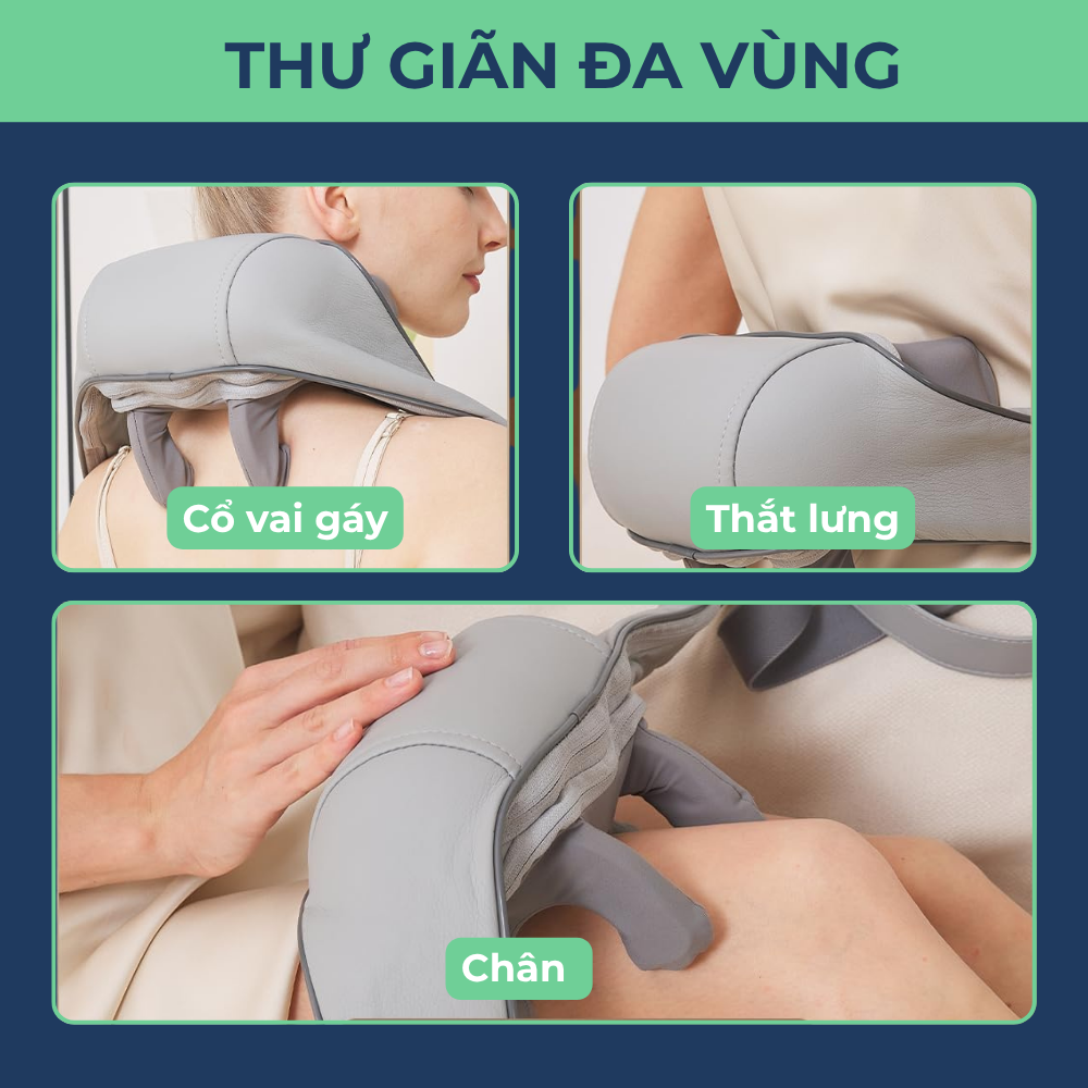 FlexNeck - Thiết bị hỗ trợ massage cổ vai gáy