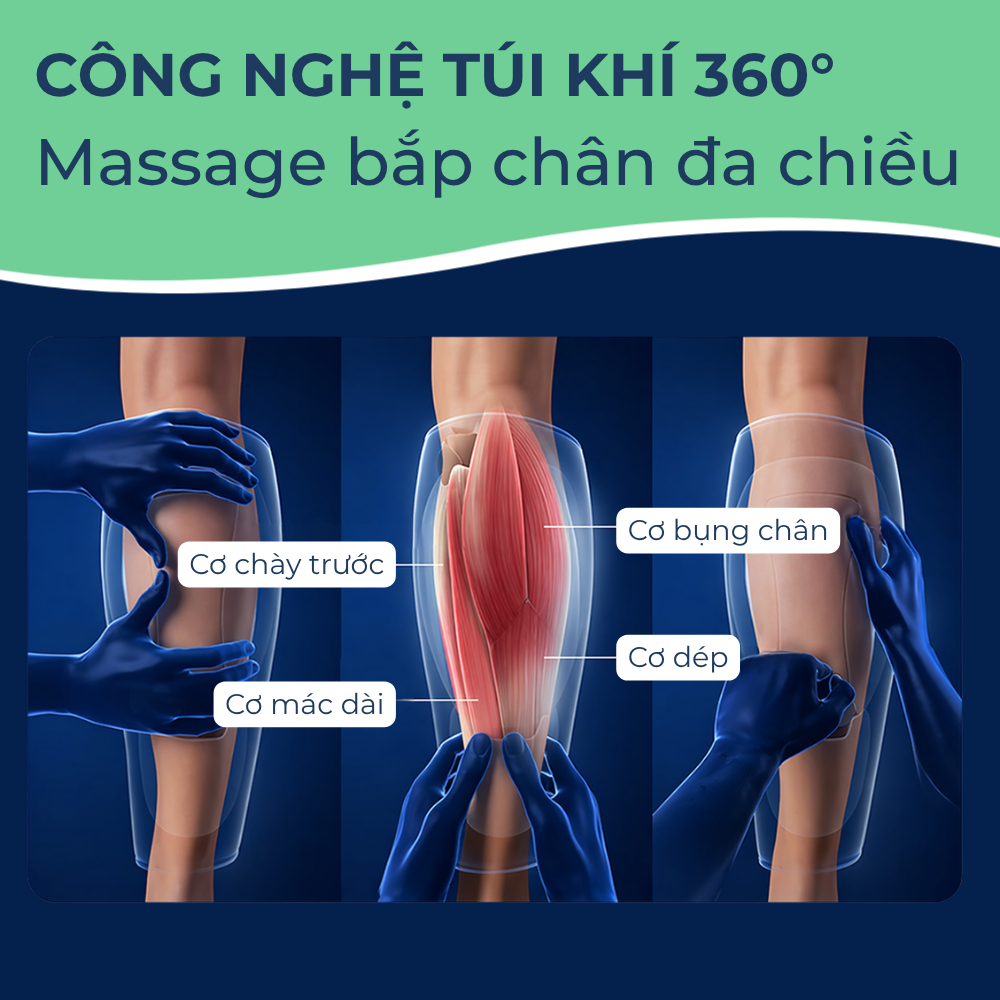 CalfCare - Thiết bị massage khí nén bắp chân