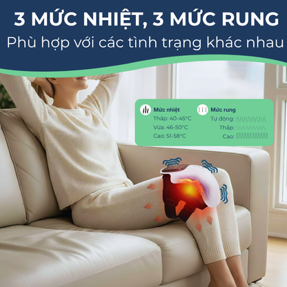 KneeTherm - Thiết bị nhiệt hỗ trợ giảm đau đầu gối chuyên sâu