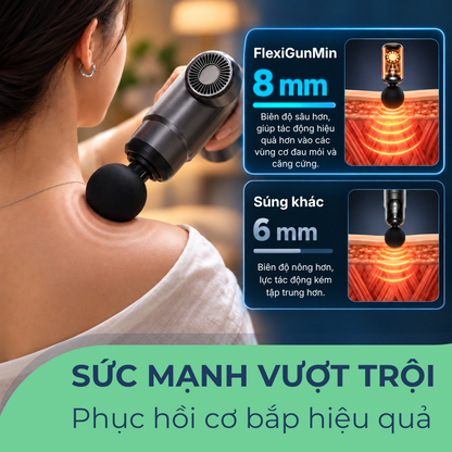 FlexiGun Mini - Súng Massage Xung Lực